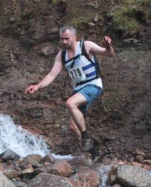 Photo of Peter running